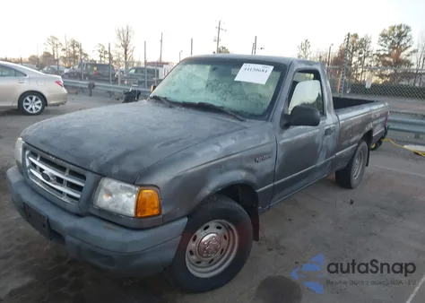2001 Ford Ranger Edge from USA, damaged, VIN 1FTYR10EX1TA53248